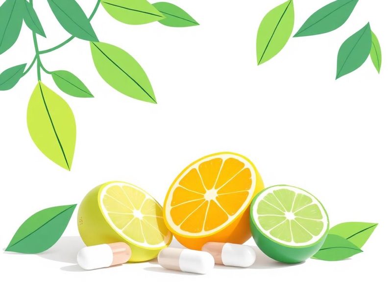Ilustração do eBook: indicação de vitaminas e suplementos